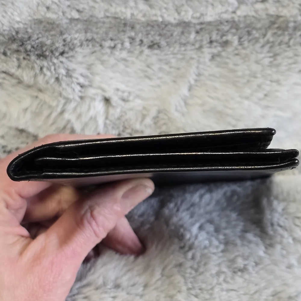Dunhill Coat Black‎ Leather Wallet